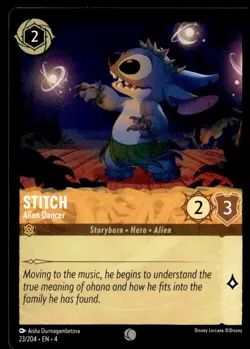 2024 Disney Lorcana - Ursula's Return Stitch - Alien Dancer Common #23 - Image 1