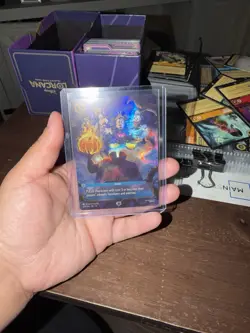 Disney Lorcana Spooky Sight (enchanted) Whispers In The Well Holofoil 237/204 - Image 1
