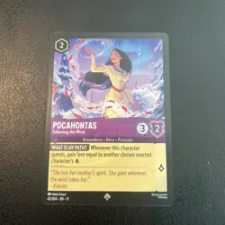 1x Pocahontas - Following the Wind Lorcana Winterspell Set 11 - Image 1