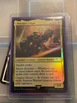 MTG - Marneus Calgar - Warhammer 40k - FOIL - LP (Not Surgefoil) - Image 1