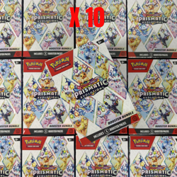 Pokemon TCG: Prismatic Evolutions Booster Bundle x 10 Bulk - Brand New ✅ Fast 🚚 - Image 1