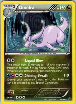 Goodra 60/98 XY - Ancient Origins Pokemon TCG LP - Image 1
