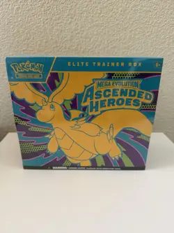 Sealed -Pokemon TCG Mega Evolution Ascended Heroes Elite Trainer Box (ETB) - Image 1