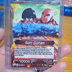 Bandai Dragon Ball Super Card Game Son Gohan Leader BT28 Foil SLR BT28-001 - Image 2