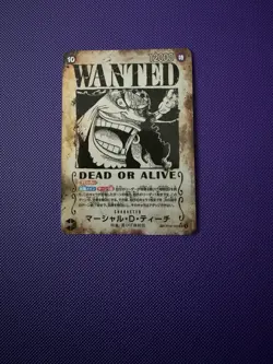 Marshall.D.Teach (OP09-093) SR/SP Wanted One Piece Card MINT/NM Japanese JP - Image 1