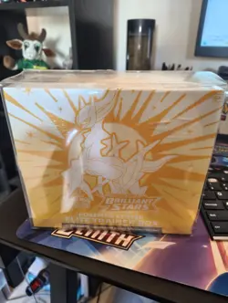 Brilliant Stars Pokemon Center Elite Trainer Box SW&SH Cards TCG New & Sealed - Image 1