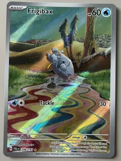 Pokemon TCG Frigibax 208/193 Paldea Evolved Illustration Rare Card - Image 1