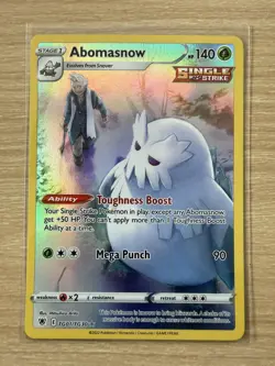 Abomasnow - TG01/TG30 - Genuine Holo Rare Pokemon Card - NM/M - Image 3