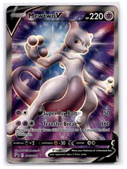 Mewtwo V SWSH: Sword & Shield Promo Cards SWSH229 Promo LP-NM - Image 1