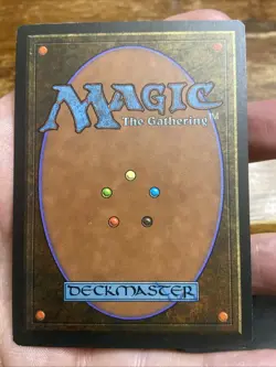 Knight of Stromgald MTG Misprint Black Ink Smear - Image 3