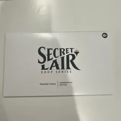 MTG Secret Lair Superdrop: Twisted Toons Rainbow Foil Edition Sealed - Image 2