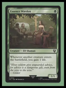 1 x Essence Warden - Commander: The Lord of the Rings - NM-Mint - MTG - Image 1