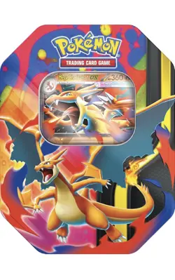 Pokemon TCG: Mega Charizard Tin - Mega Charizard Y Ex Brand New Sealed ✅ - Image 1