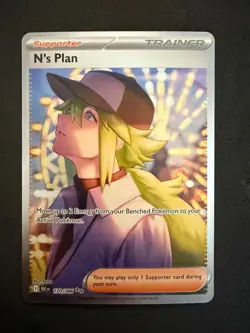 Pokemon Black Bolt - N's Plan 170-086 - NM - Image 1