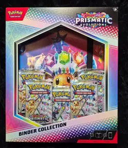 Pokemon TCG SV8.5 Prismatic Evolutions Binder Collection Box Factory Sealed - Image 2