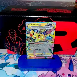 Pokemon TCG: Pikachu ex Scarlet & Violet-Surging Sparks 57/191 Holo NM - Image 1