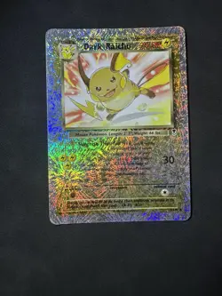 Dark Raichu Legendary Reverse Holo #7/110 Rare WOTC Pokemon TCG Card Firework MP - Image 1