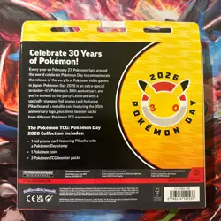Pokemon TCG Pokemon Day 2026 Collection New Sealed - Image 3