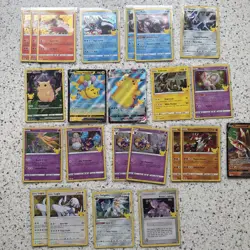 23 x Pokemon TCG 25th Anniversary Celebrations Holo Plus Bundle Just Pulled - Image 1