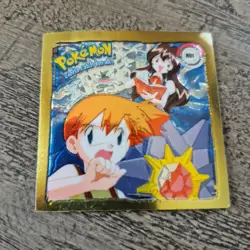 Vintage 1999 Pokemon Artbox Sticker Misty R01 Series 1 Rare Gold Rare - Image 2