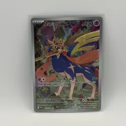 Zacian 100/094 Illustration Rare ME02: Phantasmal Flames PFL NM Pokemon TCG Card - Image 1
