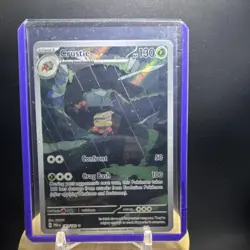 Pokemon Crustle 183/182 SV04 Paradox Rift Illustration Rare Full Art Holo - Image 1