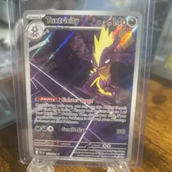 Pokemon TCG Holo Ultra Rare Toxicity 103/094 - Image 2