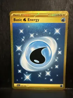2023 Pokemon Paldea Evolved Basic Water Energy 279/193 NM - Image 1