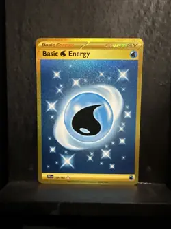 2023 Pokemon Paldea Evolved Basic Water Energy 279/193 NM - Image 2