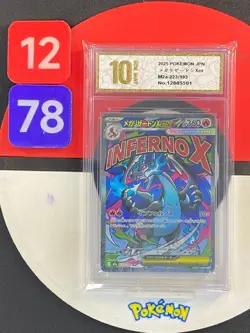 Pokemon Japanese TCG MEGA Dream ex Charizard X ex M2a -223/193 MA Grade10 - Image 1