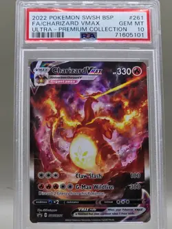 PSA GEM MINT 10 Charizard VMAX SWSH261 Ultra Premium Collection Promo - Pokemon - Image 1