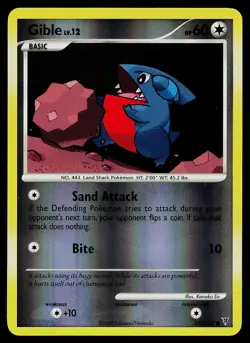Pokemon Card - Gible Supreme Victors 106/147 Common Reverse Holo - Image 1