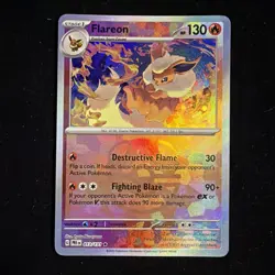 Pokemon Flareon Master Ball 13/131 Prismatic Evolutions - Image 1