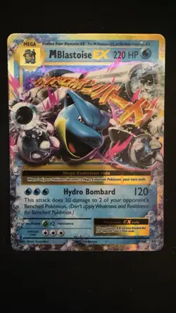 Pokemon Mega Blastoise EX 22/108 XY Evolutions - Image 1