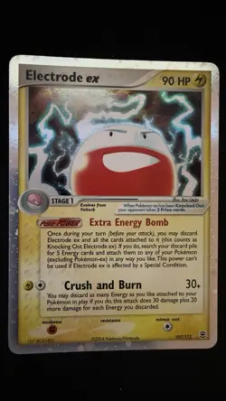 Pokemon Electrode ex 107/112 FireRed & LeafGreen - Image 1