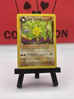 Dark Primeape 43/82 Team Rocket WOTC Pokemon TCG Regular Uncommon 1999 MP - Image 2
