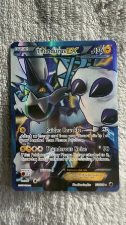 Pokemon Thundurus EX 110/116 BW Plasma Freeze - Image 1