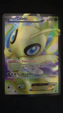 Pokemon Celebi EX 141/149 Boundaries Crossed - Image 1