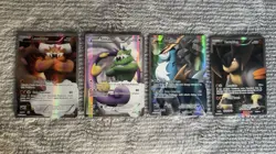 Pokemon Black & White Full Art Lot Cobalion Landorus Terrakion Tornadus - Image 1