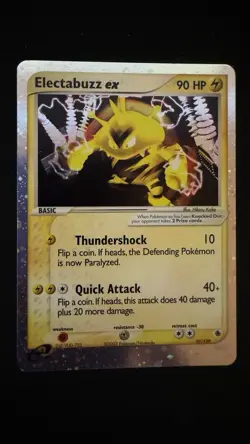 Pokemon Electabuzz ex 97/109 Ruby & Sapphire - Image 1