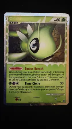 Pokemon Celebi Prime 92/102 Triumphant Ultra - Image 1