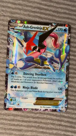 Pokemon Ash-Greninja EX XY133 Black Star Promo - Image 1