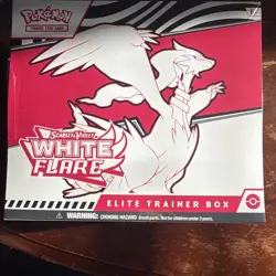 Pokemon Scarlet & Violet White Flare Elite Trainer Box PLEASE READ DESCRIPTION.! - Image 1