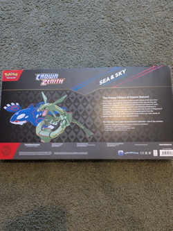 Pokemon TCG Crown Zenith Sea & Sky Premium Collection Box - Image 2