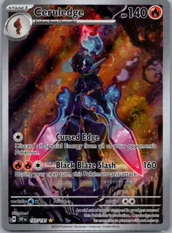 Ceruledge 197/191 Illustration Rare Surging Sparks Pokemon Holo Near Mint - Image 1