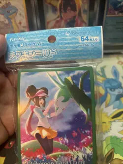 Pokemon Center Japan deck shield Serperior & Rosa sleeves 64 ct new sealed - Image 3