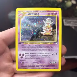 2000 Pokemon Neo Genesis Slowking 1st Edition Holo 🔥 14/111 Stage 1 - Image 1