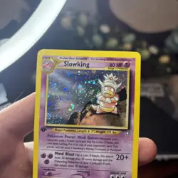 2000 Pokemon Neo Genesis Slowking 1st Edition Holo 🔥 14/111 Stage 1 - Image 4