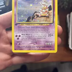 2000 Pokemon Neo Genesis Slowking 1st Edition Holo 🔥 14/111 Stage 1 - Image 5