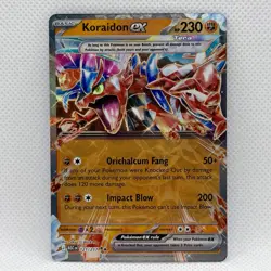 🔥Koraidon ex Double Rare Pokemon TCG ME: Ascended Heroes 121/217 NM - Image 1